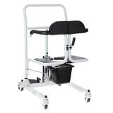 Hydraulická židle pro přesun s toaletním kbelíkem UNIZDRAV