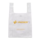 Skládací nákupní taška UNIZDRAV, bílá
