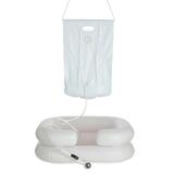 Gumové umyvadlo na vlasy s přenosnou sprchou