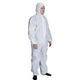 Jednorázový ochranný overal s kapucí