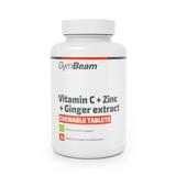 Vitamin C + Zinek + extrakt ze zázvoru GymBeam, 90 tablet