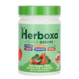 Herboxa SUPER GREENS Ledová broskev, 300 g
