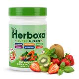 Herboxa SUPER GREENS Jahoda & kiwi, 300 g