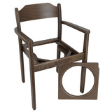 Náhradní plast na Dřevěné WC křeslo KTD99