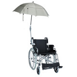 Deštník k vozíku, šedý