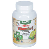 JutaVit Vitamín C se šípkami + vitamín D3, 100 tablet