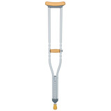 Berle podpažní - střední UNIZDRAV   ( 110 - 130 cm ) M, 1ks