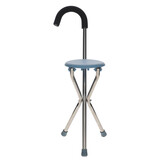 Vycházková hůl se židlí