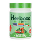 Herboxa SUPER GREENS Ledová broskev, 300 g