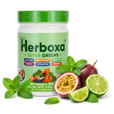 Herboxa SUPER GREENS Mučenka a mojito, 300 g