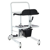 Hydraulická židle pro přesun s toaletním kbelíkem UNIZDRAV