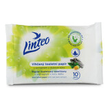 LINTEO Vlhčený toaletní papír z dubové kůry, 10 ks