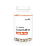 Magnesium + B6 Long Active GymBeam, 90 kapslí