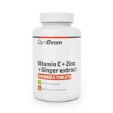 Vitamin C + Zinek + extrakt ze zázvoru GymBeam, 90 tablet