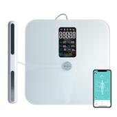 Profesionální SMART váha s funkcí analýzy těla + mobilní aplikace, Bluetooth a LED displej