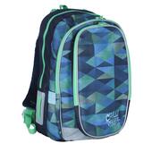 Školní batoh MIRA modrozelený