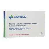 Norovirus + Rotavirus + Adenovirus + Astrovirus kombinovaná testovací kazeta, 1ks