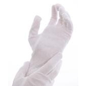 Bavlněné rukavice bílé, 1 pár
