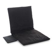 Přenosná vyhřívací podložka s opěradlem