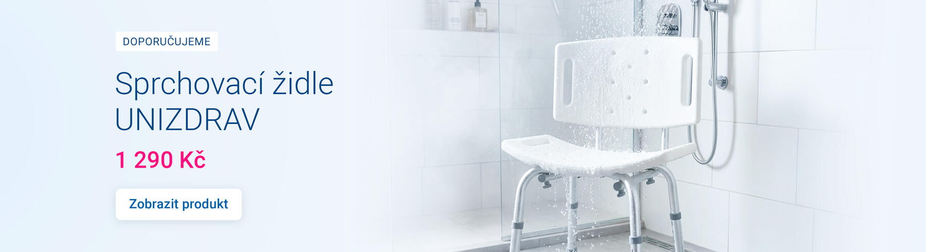 Sprchovací židle UNIZDRAV
