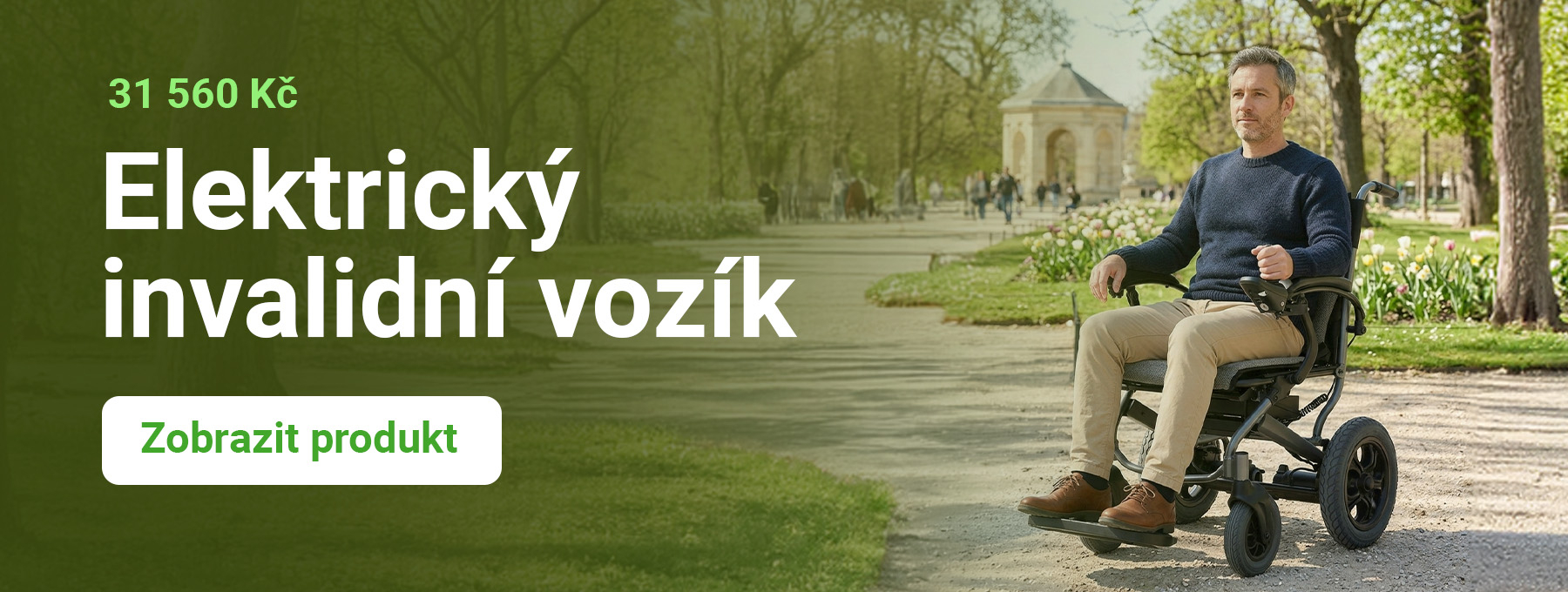 Elektrický invalidní vozík Yuwell D130FL