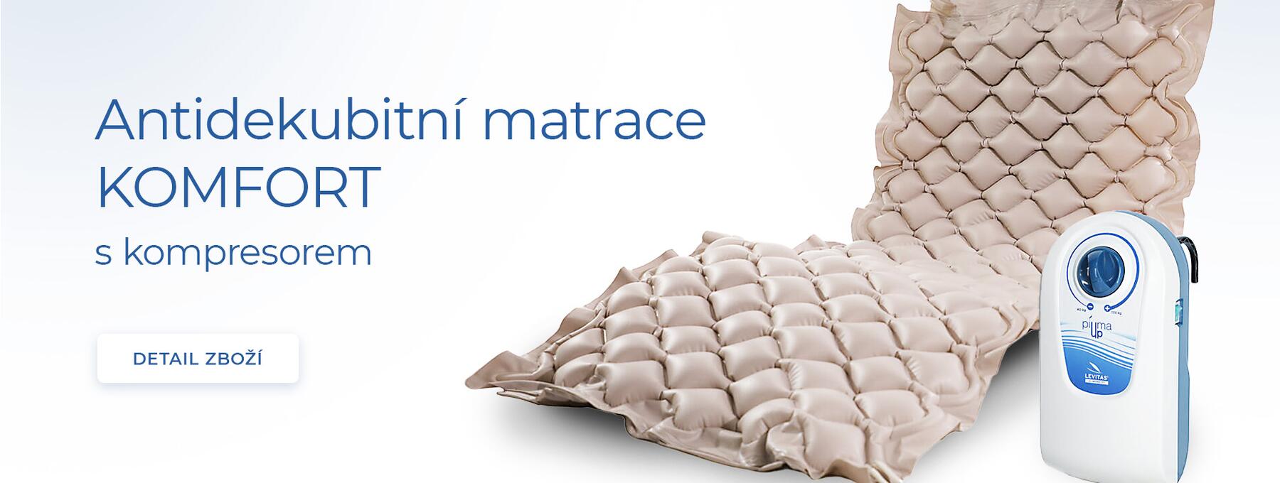 Antidekubitní matrace s kompresorem KOMFORT