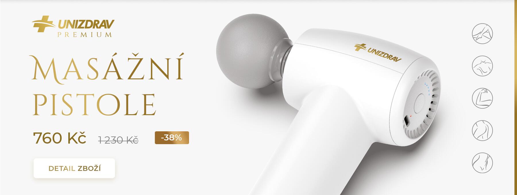 Masážní pistole UNIZDRAV