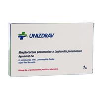 Streptococcus pneumoniae a Legionella pneumoniae  Kombinovaný test, 1ks