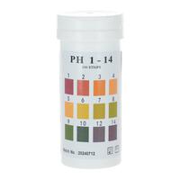 Indikátorové papírky pro pH 1 – 14, 100 ks