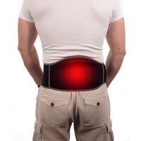 Vyhřívací USB pás na kříže a podbřišek 2v1 bez powerbanky – grafénová technologie