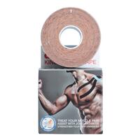Kinezio tejp Ares 5 cm x 5 m, béžový