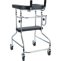 Pojízdné chodítko s opěrnou plochou a sedadlem