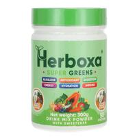 Herboxa SUPER GREENS Kokos & ananas, 300 g