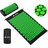 Masážní akupresurní podložka UNIZDRAV, černo-zelená