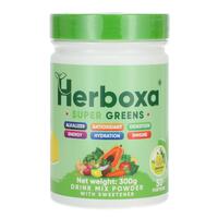 Herboxa SUPER GREENS Citron & máta, 300 g