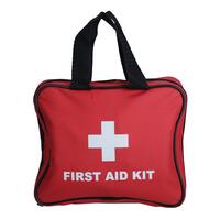 Cestovní lékárnička s 220 ks zdravotnického materiálu a pomůcek