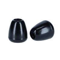 Náhradní olivky na fonendoskop černé, 2 ks