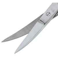 Nůžky na kůži jemné rovné / zahnuté, 9 cm