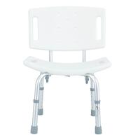 Sprchovací židle výškově nastavitelná