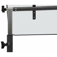 Lůžkový stolek k posteli bělosivý