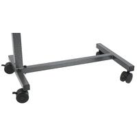 Lůžkový stolek k posteli bělosivý