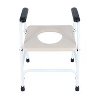 Kovové toaletní křeslo