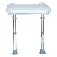 Nástěnná sklopná sedačka s nožkami