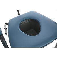 Toaletní židle s širším sedem