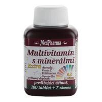 MedPharma Multivitamin s minerály – 42 složek, 107 tablet