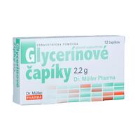 Dr. Müller Glycerinové čípky, 12 x 2,2 g