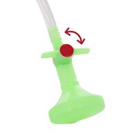 Gumové umyvadlo na vlasy s přenosnou sprchou