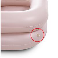 Gumové umyvadlo na vlasy s přenosnou sprchou