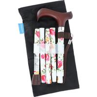 Skládací hůl s poutkem Roses