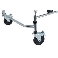 Pojízdné chodítko s opěrnou plochou a sedadlem